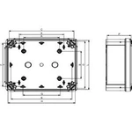 Skřínka na stěnu Schneider Electric NSYTBS19168 NSYTBS19168, (š x v x h) 164 x 192 x 87 mm, ABS, šedobílá (RAL 7035), 1 ks