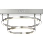 LED stropní svítidlo Brilliant Tunar G93448/68, 30 W, N/A, niklová