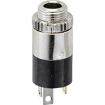 Jack konektor 3.5 mm TRU COMPONENTS TC-9465724 zásuvka, vestavná vertikální, pólů 3, černá, 1 ks, stereo