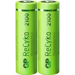 Akumulátor AA Ni-MH GP Batteries ReCyko+ HR06, 2100 mAh, 1.2 V, 2 ks