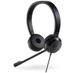 Headset k PC s USB, jack 3,5 mm stereo Dell 520-AAMC na uši černá