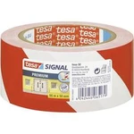 Značicí páska tesa PREMIUM 58131-00000-01, (d x š) 66 m x 50 mm, kaučuk, červená, bílá, 1 ks