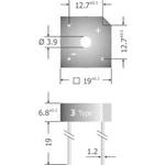 Křemíkový můstkový usměrňovač Diotec KBPC808, U(RRM) 800 V, 8 A, Plast