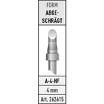 Zkosený pájecí hrot Stannol 262615 A-4-HF, 1 ks