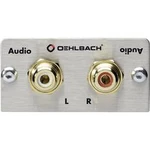 Oehlbach PRO IN Stereo Cinch (R/L) multimediální využití s přepínáním pohlaví