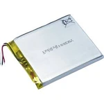 Speciální akumulátor Renata ICP606168PRT, Prismatisch , s kabelem, Li-Pol, 3.7 V, 2800 mAh