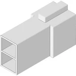 Izolační dutinka Vogt Verbindungstechnik 3938z2pa, bílá 0.50 mm² - 1 mm², 1 ks