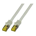 Síťový kabel RJ45 EFB Elektronik MK7001.1G, CAT 6a (surový kabel CAT 7) , S/FTP, 1.00 m, šedá