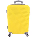Cestovní palubní kufr Arteddy / 4 kolečka - žlutá (S) 40l