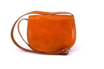 Dámská kožená kabelka crossbody (lovecká) Arteddy - camel