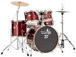 Tamburo T5S18 Red Sparkle Set Batteria Acustica