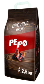 PE-PO grilovací dřevěné uhlí 2,5 kg