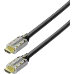 Maxtrack HDMI prepojovací kábel #####HDMI-A Stecker, #####HDMI-A Stecker 20.00 m čierna C 505-20 L podpora HDMI, tienený