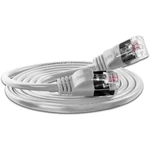 Slim Wirewin PKW-LIGHT-STP-K6 0.25 WS RJ45 sieťové káble, prepojovacie káble CAT 6 U/FTP 25.00 cm biela  1 ks