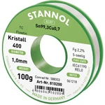 Stannol Flowtin TC spájkovací cín bez olova cievka Sn99,3Cu0,7 100 g 1 mm