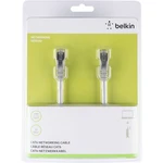 Belkin A3L981BT10M-H-S RJ45 sieťové káble, prepojovacie káble CAT 6 S/FTP 10.00 m sivá s ochranou 1 ks