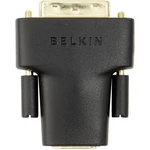 Belkin F3Y038bt HDMI / DVI adaptér [1x HDMI zásuvka - 1x DVI zástrčka 24+1-pólová] čierna pozlátené kontakty