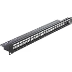 Delock 43277 24 portů sieťový Patchpanel neopatrené špecifikáciou 1 U