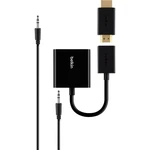 Belkin B2B137-BLK HDMI / VGA adaptér [1x HDMI zásuvka - 1x VGA zásuvka, jack zásuvka 3,5 mm] čierna  10.00 cm