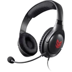 Creative Sound Blaster Blaze herný headset jack 3,5 mm káblový cez uši čierna, červená stereo