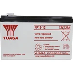 Yuasa NP12-12 NP1212 olovený akumulátor 12 V 12 Ah olovený so skleneným rúnom (š x v x h) 151 x 98 x 98 mm plochý konekt