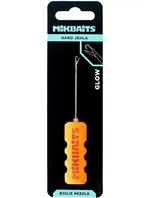 Mikbaits boilie jehla hard glow oranžová se zobáčkem svítící