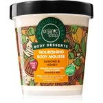 Organic Shop Body Desserts Almond & Honey tělová pěna pro výživu a hydrataci 450 ml