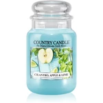 Country Candle Cilantro, Apple & Lime vonná sviečka 652 g