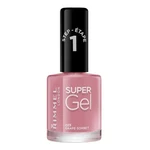 Rimmel London Super Gel STEP1 12 ml lak na nehty pro ženy 023 Grape Sorbet