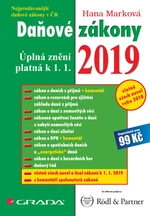 E-kniha: Daňové zákony 2019 od Marková Hana