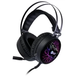 Headset C-Tech Astro (GHS-16) (GHS-16) čierny herné slúchadlá • frekvencia 20 Hz až 20 kHz • citlivosť 118 dB • 3,5 mm jack • USB • 2,2 m kábel • inte