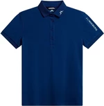 J.Lindeberg Tour Tech Womens Polo Estate Blue XS Camiseta polo