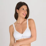 Bílá dámská podprsenka bez kostic Playtex Flower Elegance Spacer Soft Cup Bra