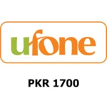 Ufone 1700 PKR Mobile Top-up PK
