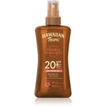 Hawaiian Tropic Glowing Protection Dry Oil Spray hydratačný gél na opaľovanie SPF 20 200 ml