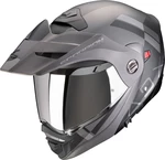 Scorpion ADX-2 GALANE Matt Black/Silver XS Helm