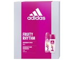 Adidas Fruity Rhythm - deodorant s rozprašovačem 75 ml + deodorant ve spreji 150 ml