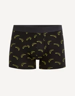 Black Men's Patterned Boxers Celio Gibobaneon