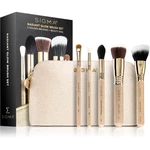 Sigma Beauty Brush Set Radiant Glow cestovná sada štetcov s taštičkou