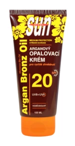 VIVACO SUN Arganový opalovací krém OF20 tuba 100 ml