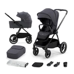 KINDERKRAFT Kočík kombinovaný Nea 2v1 Deep Grey, Premium,KINDERKRAFT SELECT Kočík kombinovaný Nea 2v1 Deep Grey, Premium