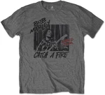 Bob Marley Maglietta Catch A Fire World Tour Grey XL