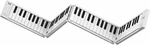 Carry-On Folding Piano 88 Touch Piano de escenario digital Blanco