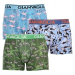 3PACK men's boxers Gianvaglia multicolored