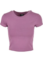 Women's Stretch Jersey Cropped Tee duskviolet