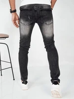 Men's Dark Grey Denim Trousers Dstreet