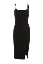 Trendyol Black Underwire Knitted Dress