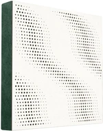 Mega Acoustic FiberPRO60 SineWave White/Green Absorpční dřevěný panel