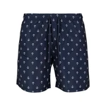 Patterned swimsuit shorts anchor/navy