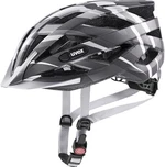 UVEX Air Wing CC Black/Silver Matt 56-60 Casco de bicicleta